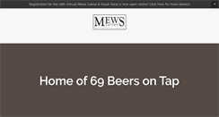 Desktop Screenshot of mewstavern.com